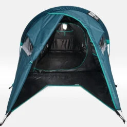 Quechua Tente De Camping - MH100 XL - 2 Places - Fresh & Black -Camping Soldes tente de camping mh100 xl 2 places fresh and black 5