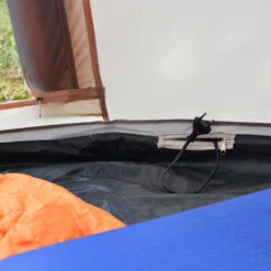 Tente De Camping Tipii - 6 Personnes - Hauteur 2,50m - Moustiquaire - Beige/Gris 10 Tente De Camping Tipii - 6 Personnes - Hauteur 2,50m - Moustiquaire - Beige/Gris -Camping Soldes tente de camping tipii 6 personnes hauteur 250m moustiquaire beigegris 3