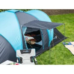 Tente Dôme Familiale Hammerfest 6 Protect - Sol Cousu - 6 Personnes - 2 Cabines -Camping Soldes tente dome familiale hammerfest 6 protect sol cousu 6 personnes 2 cabines 2