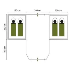 Tente Dôme Hammerfest 4 Plus - Camping - 2 Cabines - 4 Personnes - 2 Entrées 13 Tente Dôme Hammerfest 4 Plus - Camping - 2 Cabines - 4 Personnes - 2 Entrées -Camping Soldes tente dome hammerfest 4 plus camping 2 cabines 4 personnes 2 entrees 6