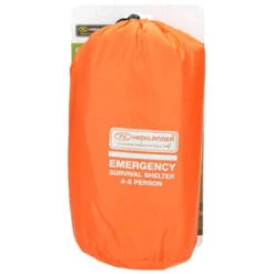 HIGHLANDER Tente D'urgence Abri De Survie 4-5 Personnes - Orange 9 HIGHLANDER Tente D'urgence Abri De Survie 4-5 Personnes - Orange -Camping Soldes tente durgence abri de survie 4 5 personnes orange 4