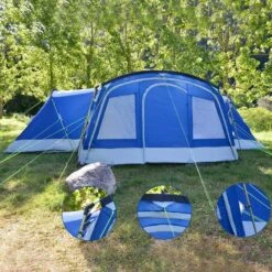 Tente Familiale Dôme Nimbus 12 - Camping - 12 Personnes - 3 Cabines 12 Tente Familiale Dôme Nimbus 12 - Camping - 12 Personnes - 3 Cabines -Camping Soldes tente familiale dome nimbus 12 camping 12 personnes 3 cabines 5