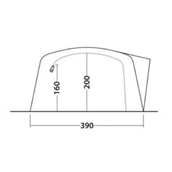 Tente Gonflable Outwell Knightdale 8PA 9 Tente Gonflable Outwell Knightdale 8PA -Camping Soldes tente gonflable outwell knightdale 8pa 4