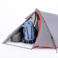 Tente Tunnel De Trekking - 3 Places - MT900 Ultralight -Camping Soldes tente tunnel de trekking 3 places mt900 ultralight 4