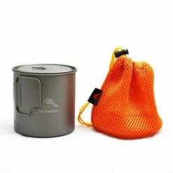 Toaks Titanium 650ml Pan - Ultraléger -Camping Soldes toaks titanium 650ml pan ultraleger 2