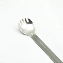 Toaks Titanium Spork - Long Acier - Miroir Poli -Camping Soldes toaks titanium spork long acier miroir poli 2